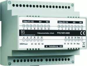 TCS FVU1401-0400 4-way video signal switch