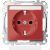MERTEN MEG2302-0306 SCHUKO socket ruby red System M