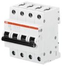 ABB Stotz-Kontakt S204-B25, circuit breaker B-Char., 6 kA, 25 A, 4P, 2CDS254001R0255