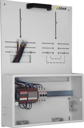 GSAB 99.00.924 fully wired for cabinet 800x550mm counter exchange plate