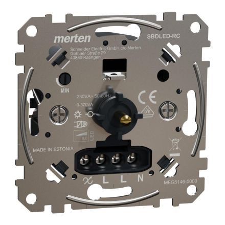 MERTEN MEG5146-0000 LED rotary dimmer insert