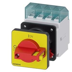 Siemens 3LD2050-0TK13 main/emergency stop switch 3-pole front mounting