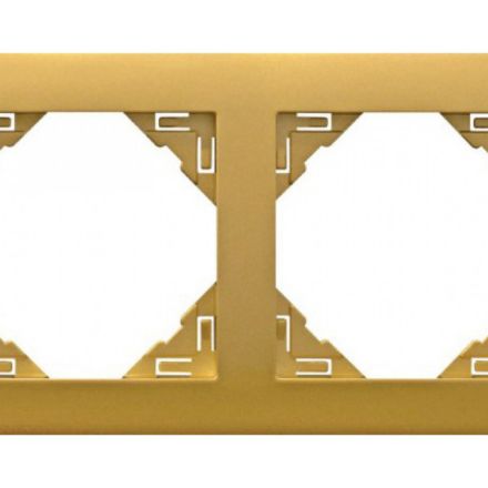 EFAPEL DOUBLE FRAME GOLDEN