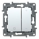 Legrand 665115 Universal touch dimmer Niloe 40-400W ultra white white, (white)