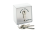 Chamberlain and LiftMaster 100041 Key switch 2-command, surface-mounted