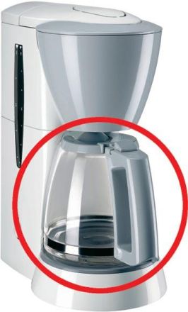 Melitta Type 120 white-grey glass jug for M720-1/1