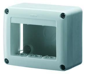 Gewiss GW27615 with bracket 3M Mini/cable duct RAL9010 device carrier
