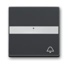 Busch-Jaeger 1764 NLI/KI-81 rocker switch, with label field anthracite