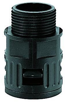 Flexa 15020037218 RQG-M AD18,5 M20x1,5 black hose fitting