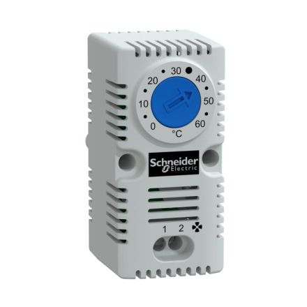 Schneider Electric NSYCCOTHO 1S 0-60 degrees blue thermostat