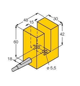 Turck 13069 SI15-K30-AZ3 Inductive Sensor