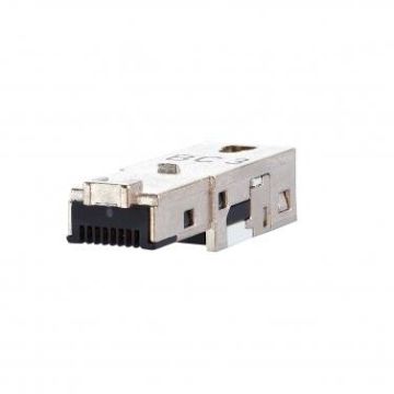 METZ CONNECT EDAT 8 (8) field-assembly plug insert RJ45 IP67 Industry, 1401400810-I