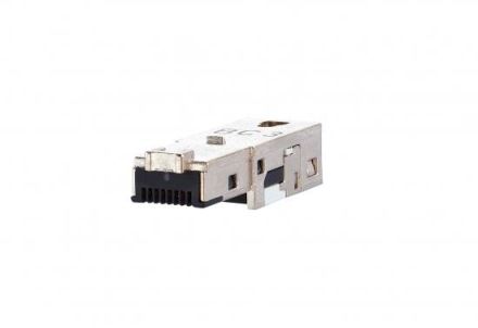 METZ CONNECT EDAT 8 (8) field-assembly plug insert RJ45 IP67 Industry, 1401400810-I