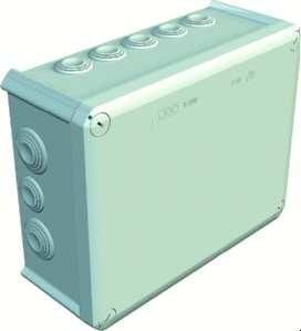 OBO Bettermann T250 240x190x95 pure white cable junction box, 2007554