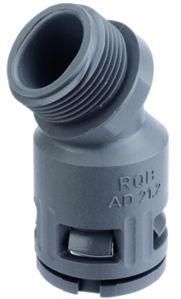 Flexa 15100015020 RQB45-M AD15.8 M20x1.5 grey plastic quick screw connection
