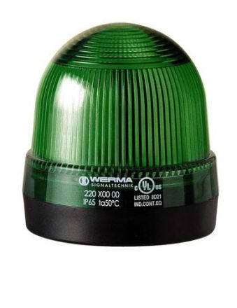 Werma 22120075 BM 24VAC/DC GN LED permanent light