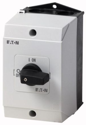 Eaton P1-25/I2H ON-OFF switch, 3-pole, 25 A, surface mounting, hard mirror version, 226898