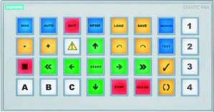 Siemens 6AV3688-3EH47-0AX0 Key panel