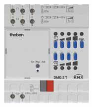 THEBEN DMG 2 T KNX dimming actuator MIX | 2-way, basic module