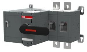 ABB Stotz-Kontakt OTM800E2M230V, load-break switch with motor, 2-pole, 800A, with handle for manual operation, 1SCA121197R1001