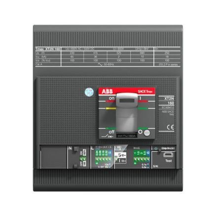 ABB Stotz-Kontakt 1SDA074968R0001 XT2S 125 Ekip LSI In=100A 4p FF UL/CSA circuit breaker