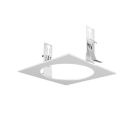 LTS 620078 Scene 6 1-flame square white recessed frame