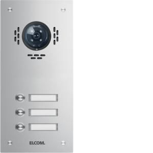 Elcom 1103180BTC flush-mounted door station TVG-3/1 ESTA stainless steel