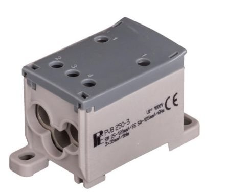 Pollmann 2080714 PVB250-3 phase distribution block