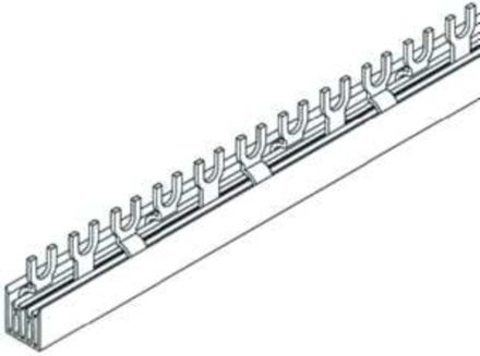 Pollmann 2213301 G-3L-1000/10 C 3-pin 10qmm fork phase busbar