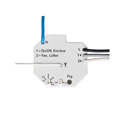 BUSCH-JAEGER 6703 Switch actuator UP WaveLINE | 2-way | studio white