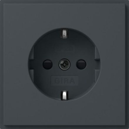 Gira 445367 SH IP20 TX44 anthr socket SCHUKO