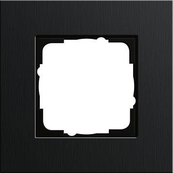 Gira 0211126 1-way cover frame Gira Esprit aluminum black