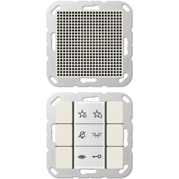Jung SIAIA6W audio indoor station, AS series, white