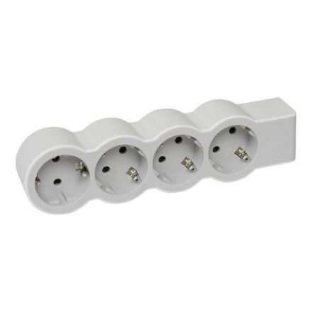 Legrand 694575 flat 4xSD without cable cable ultrawhite/grey power strip