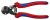 Knipex 95 62 160 polished 2K handle cover 160mm wire rope cutters