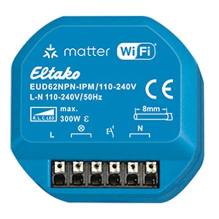 ELTAKO EUD62NPN-IPM/110-240V Matter universal dimmer UP | 300W