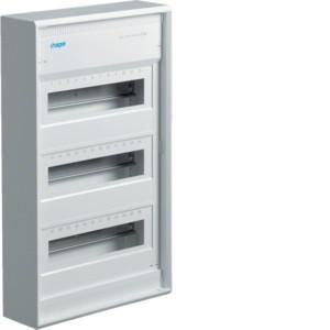 Hager VA36CN surface-mounted distributor with quick-connect terminal
