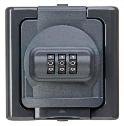 Kopp 109815008 EL Std.m.combination lock BlueElectric ant protective contact socket