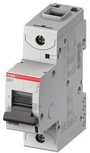 ABB Stotz-Kontakt S801S-K8, high-performance circuit breaker 8A,K,415VAC=Icu 50kA,1P, 2CCS861001R0407