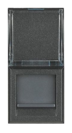 Bticino HS4262C6S data socket RJ45 Cat6 FTP110, (anthracite)