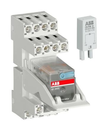 ABB Stotz-Kontakt 1SVR405613R1011 CR-M024DC4LS42V Interface Relay