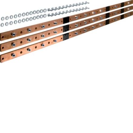 Hager UM10K Cu-rail univers 40x10mm 6-field