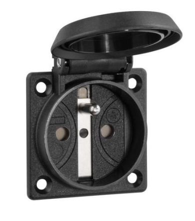 ABL Sursum 1662002 bE/BS/hoDe 1K black built-in socket