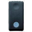 Gewiss GW21583 System illuminated 1M 1P 16AX black switch