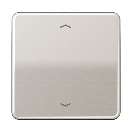 Jung CD1700PPT LB management button 1-way, with arrow symbols, Duroplast painted, CD series, platinum