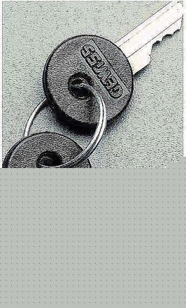 Gewiss GW30912 2 keys for switching/control devices set
