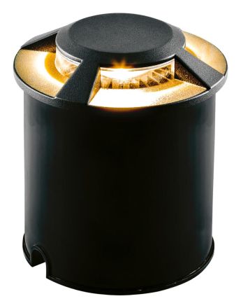 EVN P67154702 anthracite aluminum 4-f.4x70° 188lm 3000K IP67 LED recessed floor spotlight LB20