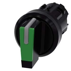 Siemens 3SU1002-2BN40-0AA0 toggle switch illuminated 22mm round green