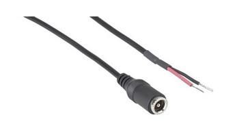 Barthelme 50990015 2.1mm free wire ends L: 250cm max. 7A connection socket