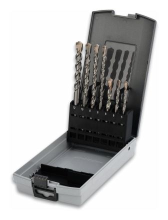 Cimco 201395 7-piece SDSplus drill assortment